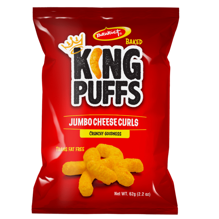 Butterkist King Puffs Jumbo Cheese Curls Seprod