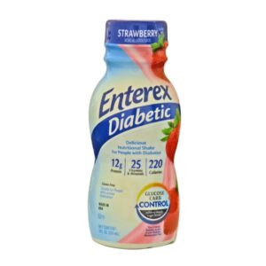 Enterex Strawberry Diabetic 8oz