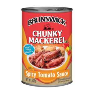 Brunswick - Chunky Mackerel - Spicy Tomato Sauce