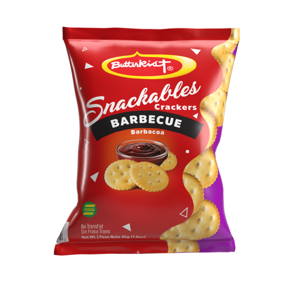 Butterkist Snackables – Barbecue Crackers