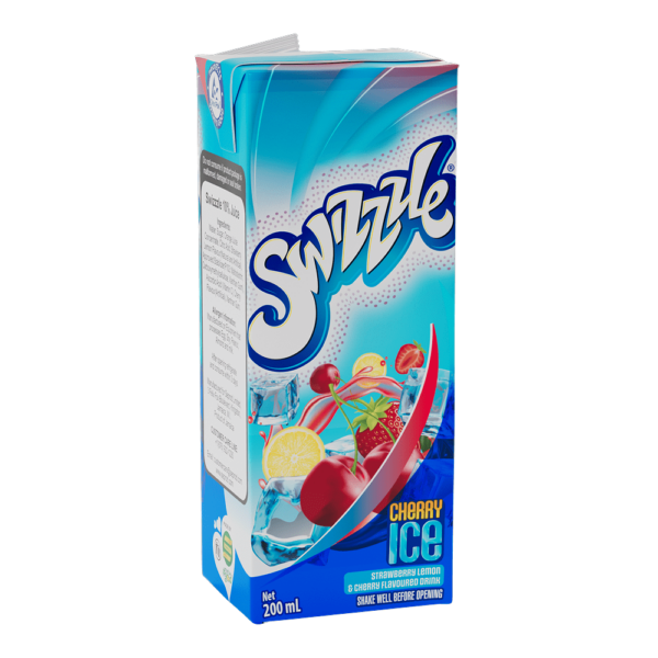 Swizzzle Cherry Ice Strawberry Lemon & Cherry Flavoured Drink 200mL - Image 2